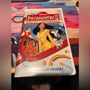 Disney Pochahantas II journey to a new world cassette tape